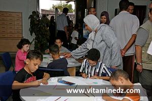 Atelier de dessin pour enfants à Tlemcen