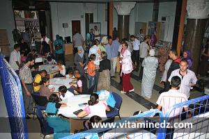 Festival culturel local, La lecture en fête organisé à Tlemcen du 15 au 25 Septembre 2011, à la bibliothèque d\'état (Ancienne église Saint Michel)