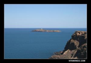 صورة لجزيرة رشڨون إنطلاقا من مرتفعات الزوانف