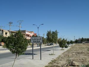 Entrée Ouest de Tolga