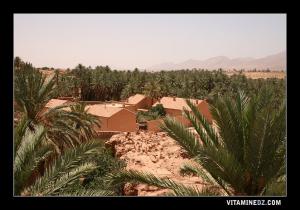 المقبرة و المباني الحديثة بقصر بوسمغون