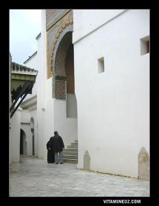 منظر داخلي لمسجد سيدي بومدين بتلمسان