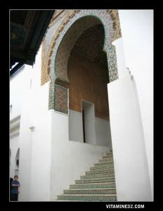 منظر داخلي لمسجد سيدي بومدين بتلمسان