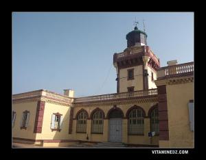 صورة داخلية لمنارة الملاحة بجزيرة رشڨون (عين تموشنت)