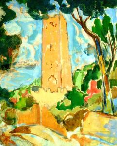 Le minaret de La Mansourah à Tlemcen