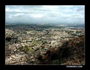 الناحية الشرقية لمدينة تلمسان من أعالي هضاب لالة ستي