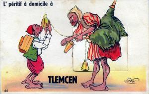 صورة فكاهية لمدينة تلمسان إبان الإستعمار