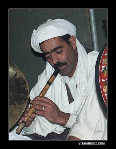 غناء بدوي بالمزمار في وعدة سيدي ناصر