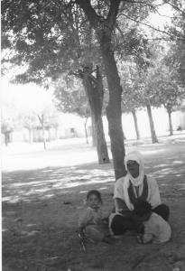 الساحة الرئيسية لمدينة الشريعة سنة 1957