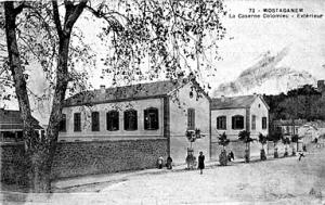 الثكنة العسكرية في الفترة الإستعمارية