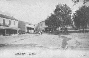 ساحة مزغران إبان الإستعمار