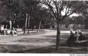 الساحة المركزية لبلدية بوسفر في الفترة الإستعمارية