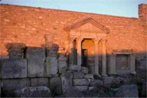 بقايا الحضارة الرومانية