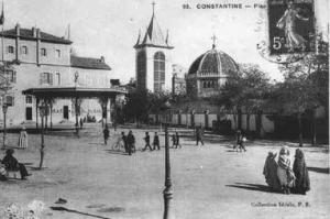 الساحة المركزية لمدينة قسنطينة (الفترة الإستعمارية)