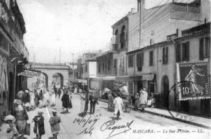 شارع وهران بمدينة معسكر (الفترة الإستعمارية)