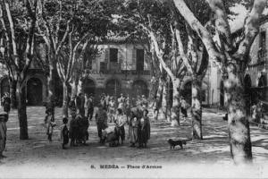 الساحة المركزية لمدينة مدية (الفترة الإستعمارية)