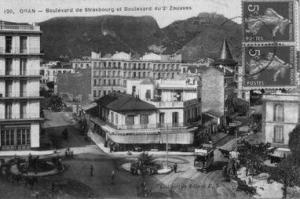 شارع ستراسبورغ بمدينة وهران (الفترة الإستعمارية)