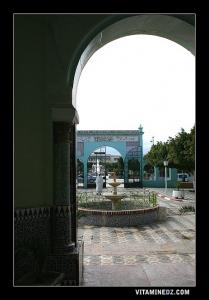 مدخل مسجد النور بمدينة غليزان