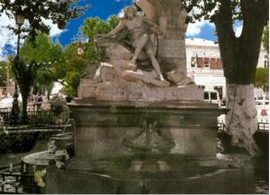 عين فوارة بشارع الإستقلال في مدينة سطيف