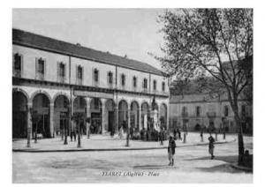 الساحة المركزية لمدينة تيارت (الفترة الإستعمارية)