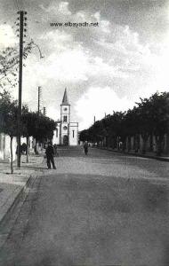 صورة لكنيسة البيض في الفترة الإستعمارية