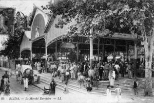 السوق الإستعماري لمدينة البليدة (الفترة الإستعمارية)