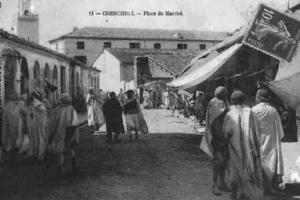 السوق المركزي لمدينة شرشال بتيبازة (الفترة الإستعمارية)