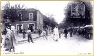 شارع إسلي بمدينة سعيدة (سنة 1900)