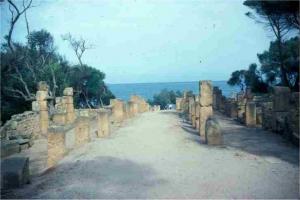 آثار لقصر عدالة روماني بالجزائر