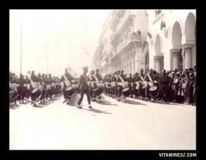 أول حفل لإندلاع الثورة التحريرية في الجزائر (1 نوفمبر 1962)