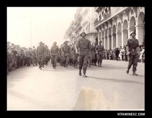 أول حفل لإندلاع الثورة التحريرية في الجزائر (1 نوفمبر 1962)