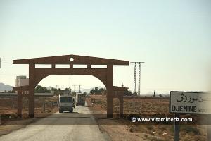 Entrée du village Djennine Bourezg