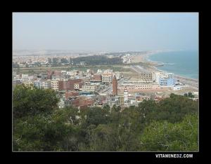 منظر شامل لمرسى بن مهيدي (ولاية تلمسان)