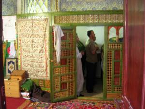 منظر داخلي لمسجد سيدي بومدين بمدينة تلمسان