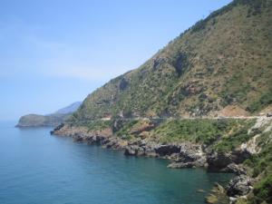 صورة ساحلية لمنطقة قوراية بولاية تيبازة