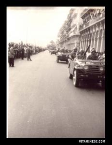 أول حفل لإندلاع الثورة التحريرية في الجزائر (1 نوفمبر 1962)