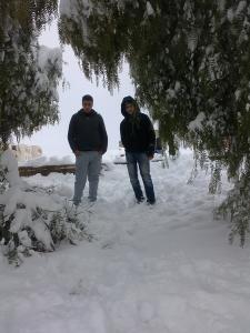 LA NEIGE QUI COUVRE TOUTE LA REGION de KAIS