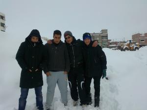 LA NEIGE QUI COUVRE TOUTE LA REGION de KAIS