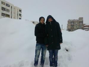 LA NEIGE QUI COUVRE TOUTE LA REGION de KAIS
