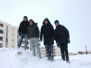 LA NEIGE QUI COUVRE TOUTE LA REGION de KAIS