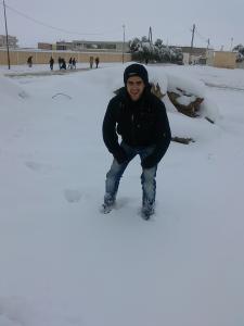 LA NEIGE QUI COUVRE TOUTE LA REGION de KAIS