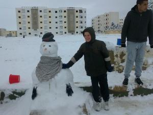 * La neige dans tous les quartiers de KAIS