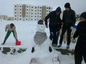 Le bonhomme de neige