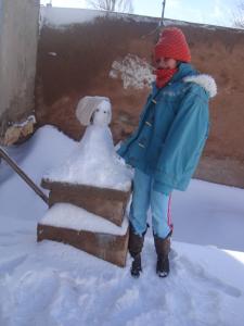 ألأطفال والثلوج