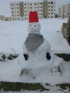 Coloriages Bonhomme de neige - Bonhomme de neige