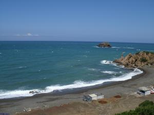 صورة للشاطئ الأزرق باقرب من ساحل بلدية  شنوة