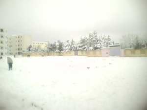 مدينة تحت الثلوج