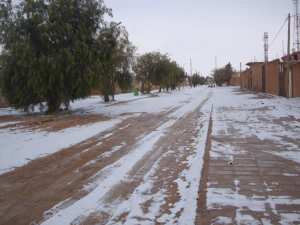 مدينة معمورة تحت الثلوج