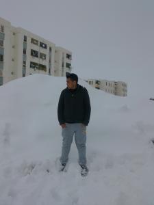 LA NEIGE A COUVERT TOUTE LA REGION DE KAIS