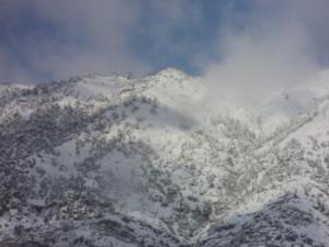 Lemroudj sous la neige